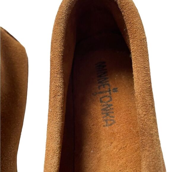 NWOT MINNETONKA Thunderbird II Women's Moccasin Size 10 - Picture 4 of 8